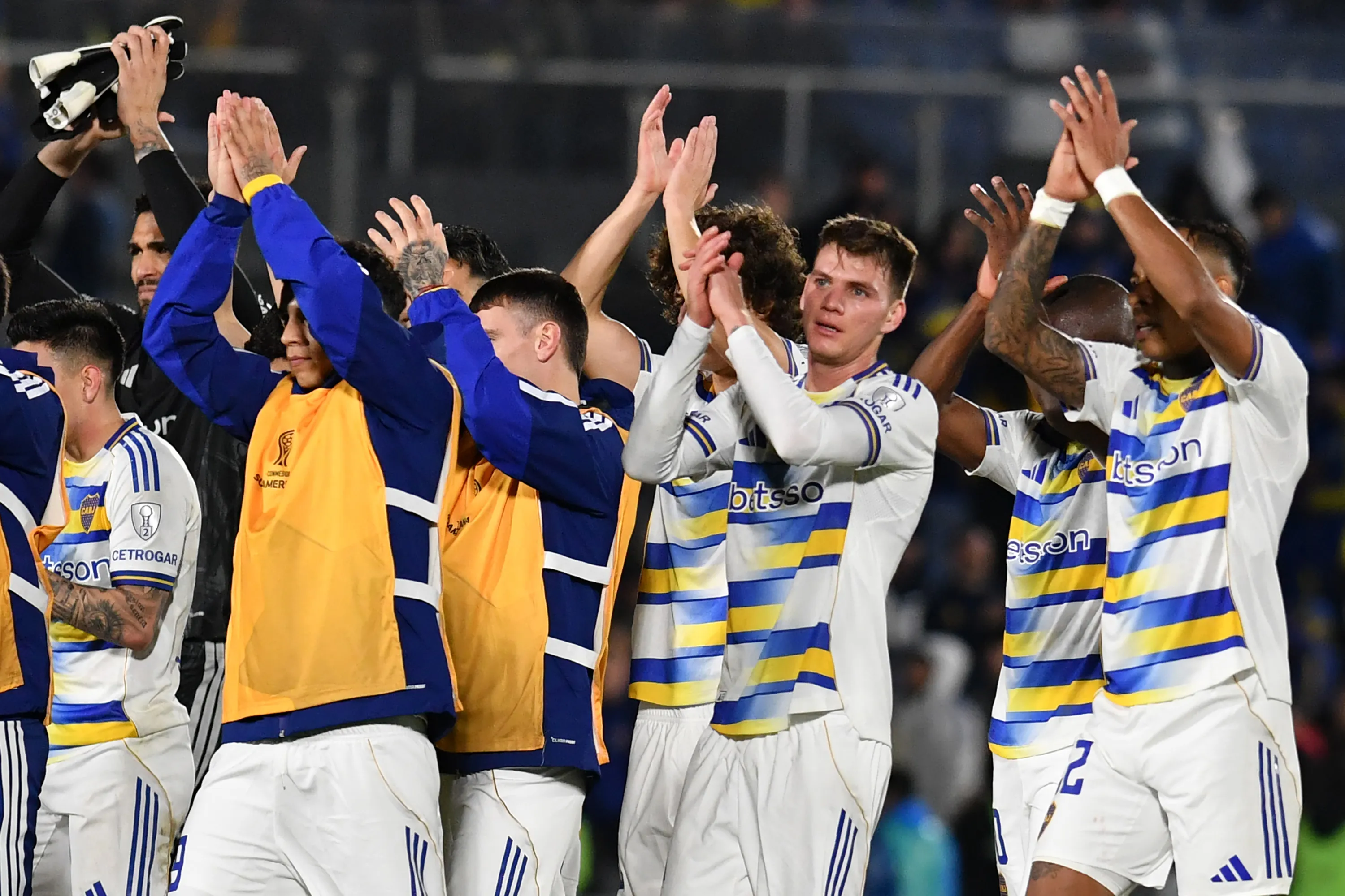 Boca, entre los 8 mejores de la Copa Sudamericana. (Foto: Getty)