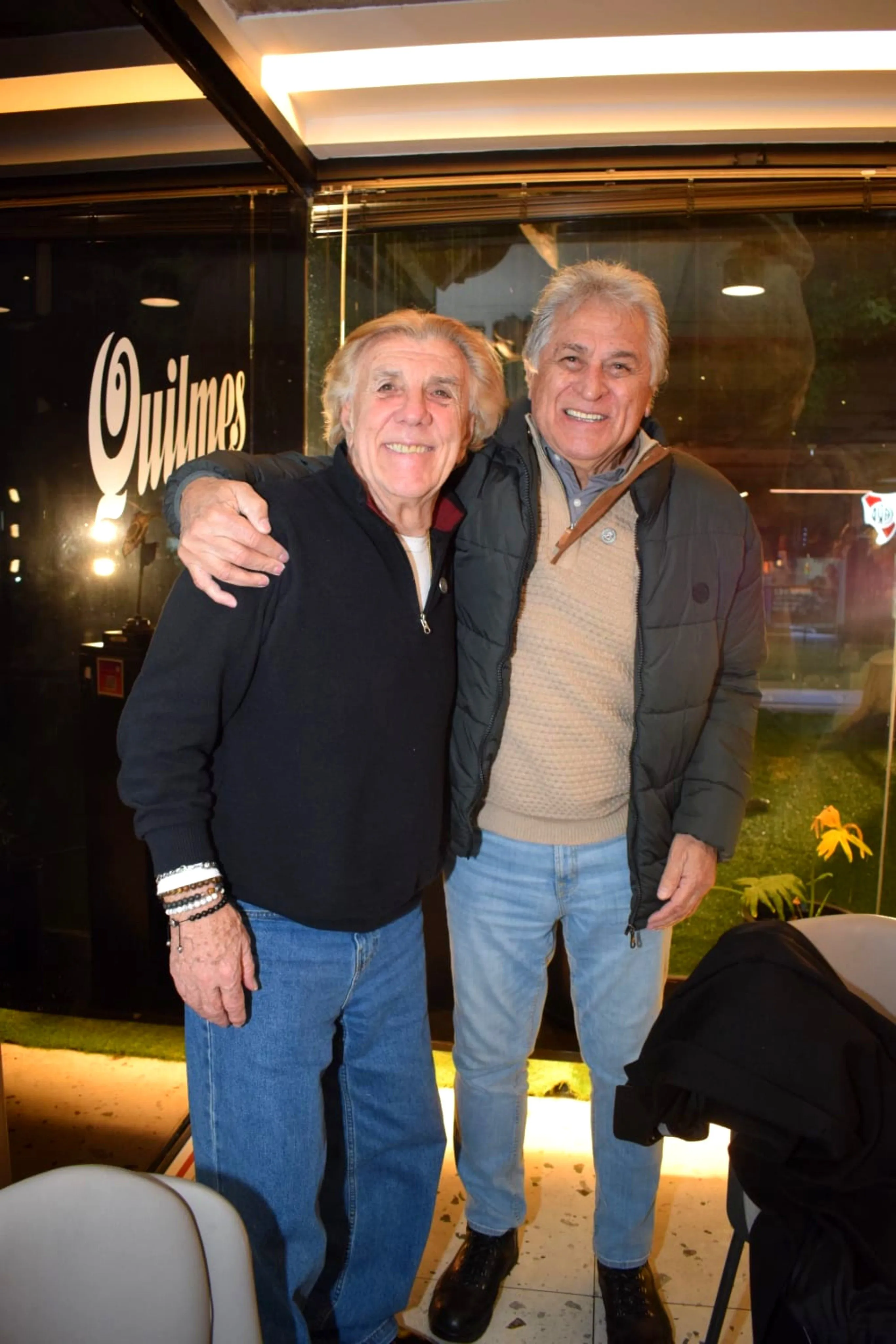 Merlo y Fillol, próceres riverplatenses. (Foto: @ubaldofillol).