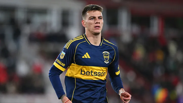 Kevin Zenón, futbolista de Boca Juniors.
