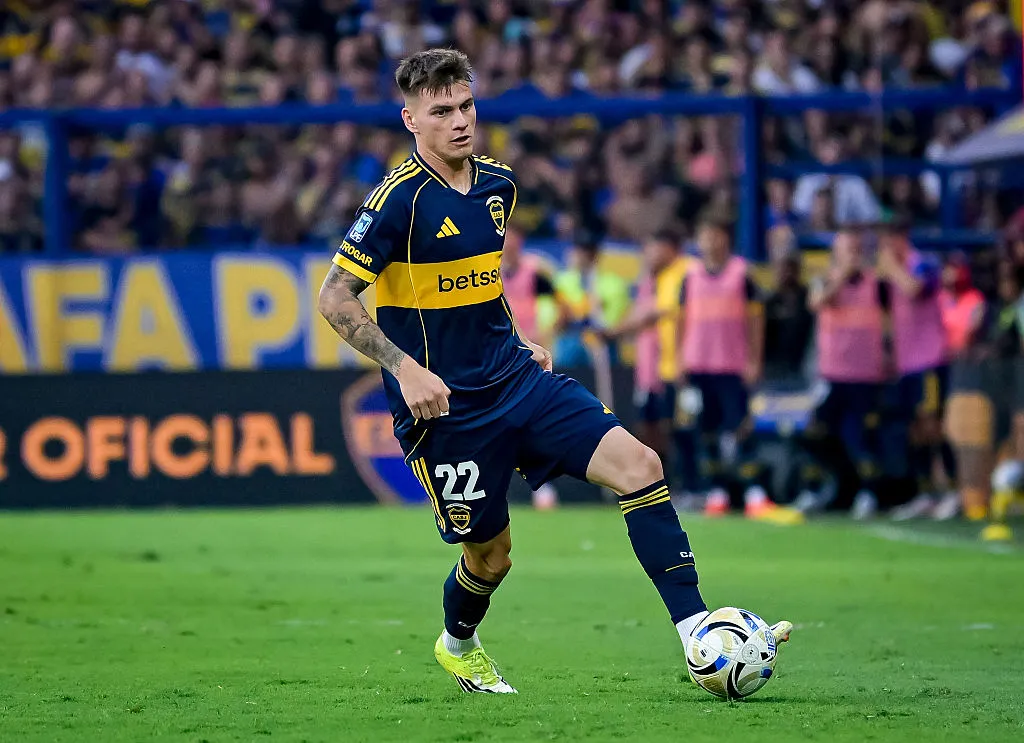 Kevin Zenón, futbolista de Boca Juniors. (Getty Images)