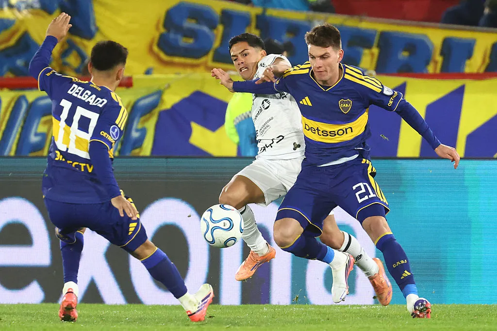 Kevin Zenón, futbolista de Boca Juniors. (Getty Images)
