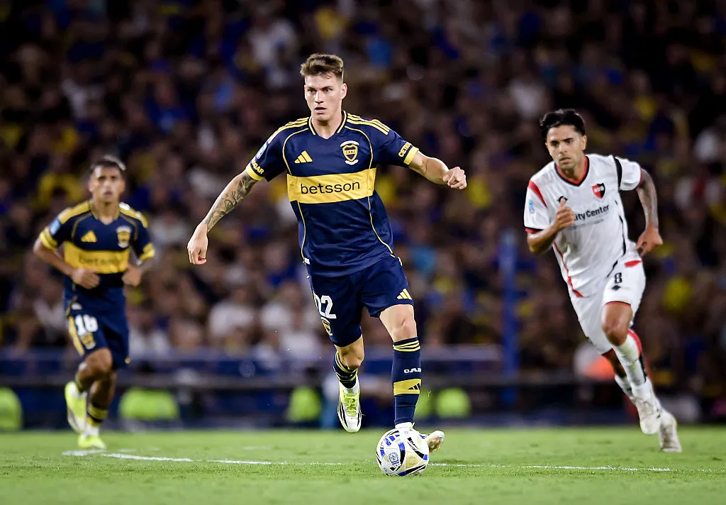 Kevin Zenón, futbolista de Boca Juniors. (Getty Images)