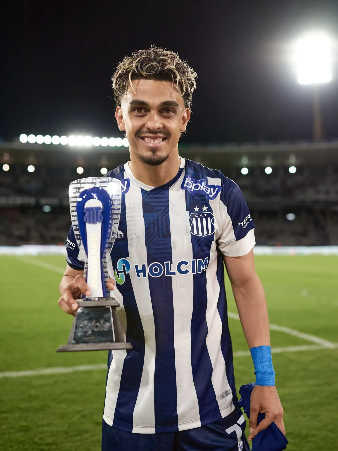 Ronaldo Martínez, durante su estadía en Talleres.