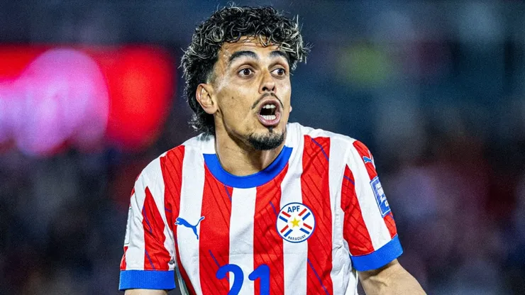 Ronaldo Martínez, en la Selección de Paraguay.