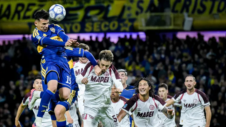Boca derrotó a Lanús.