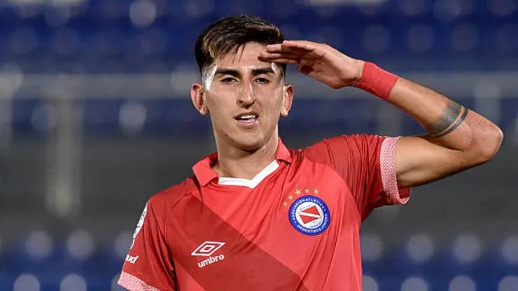 Alan Lescano, futbolista de Argentinos Juniors.