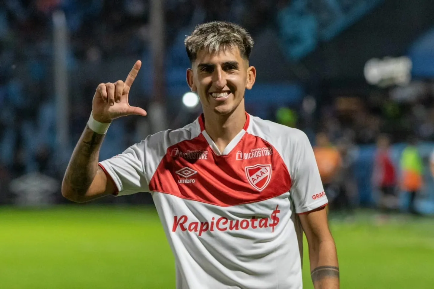 Alan Lescano, futbolista de Argentinos Juniors. (@Alan_Lescano01)
