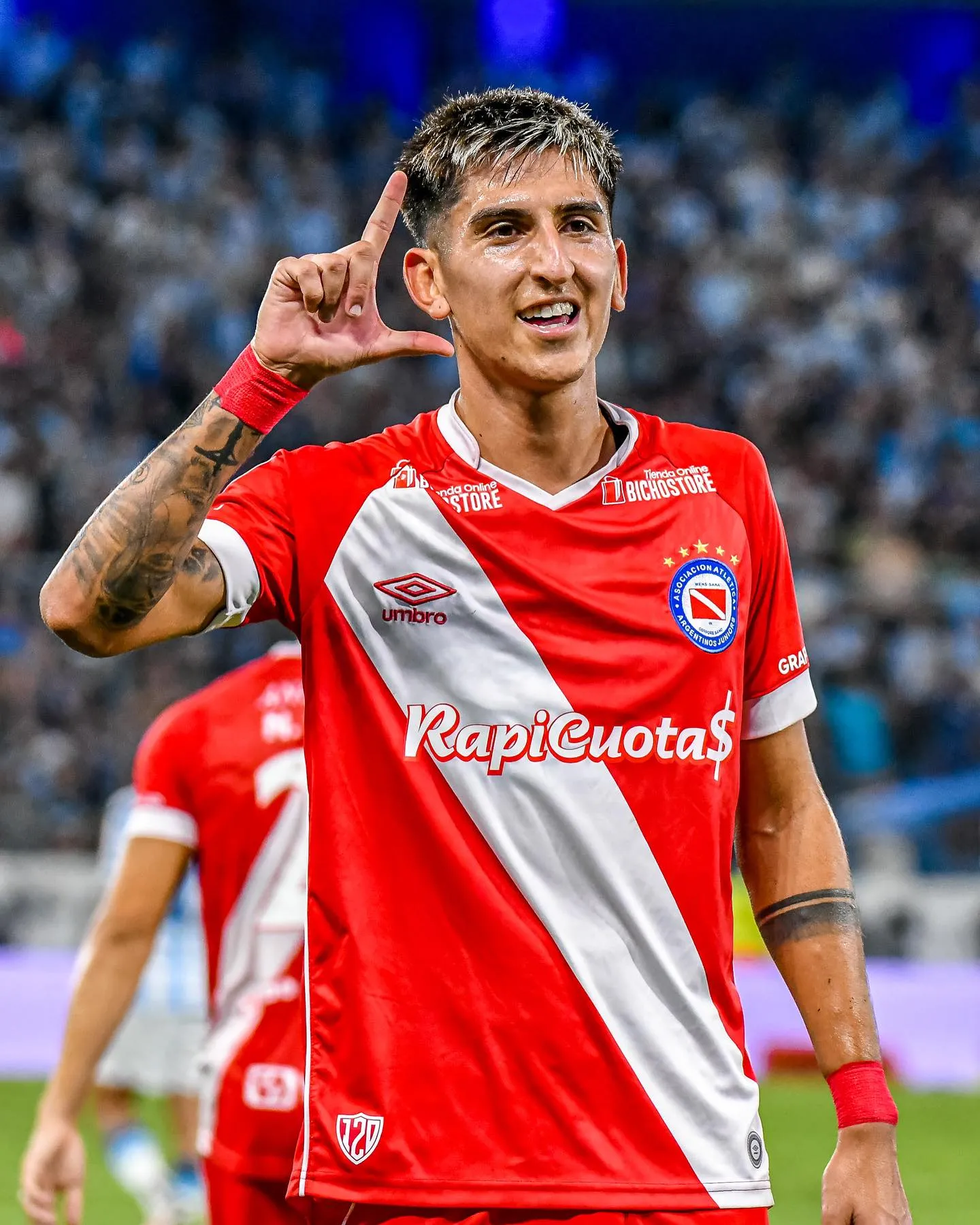 Alan Lescano, futbolista de Argentinos Juniors. (@Alan_Lescano01)