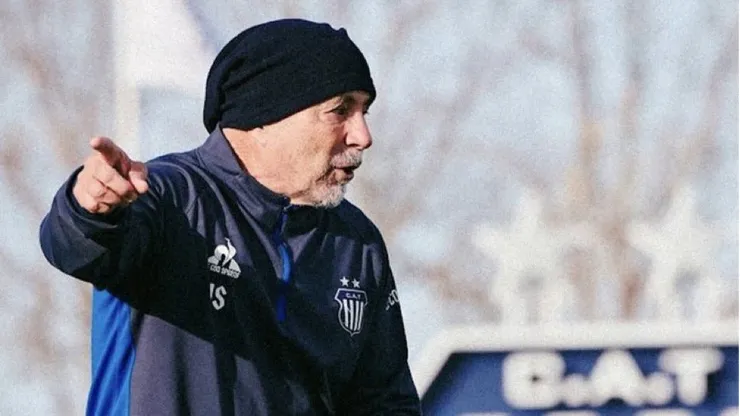 Jorge Sampaoli en su paso por Talleres.