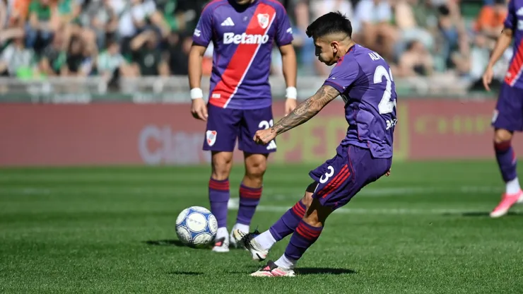 Thiago Almada, en Banfield vs. River por el Torneo Clausura 2026.