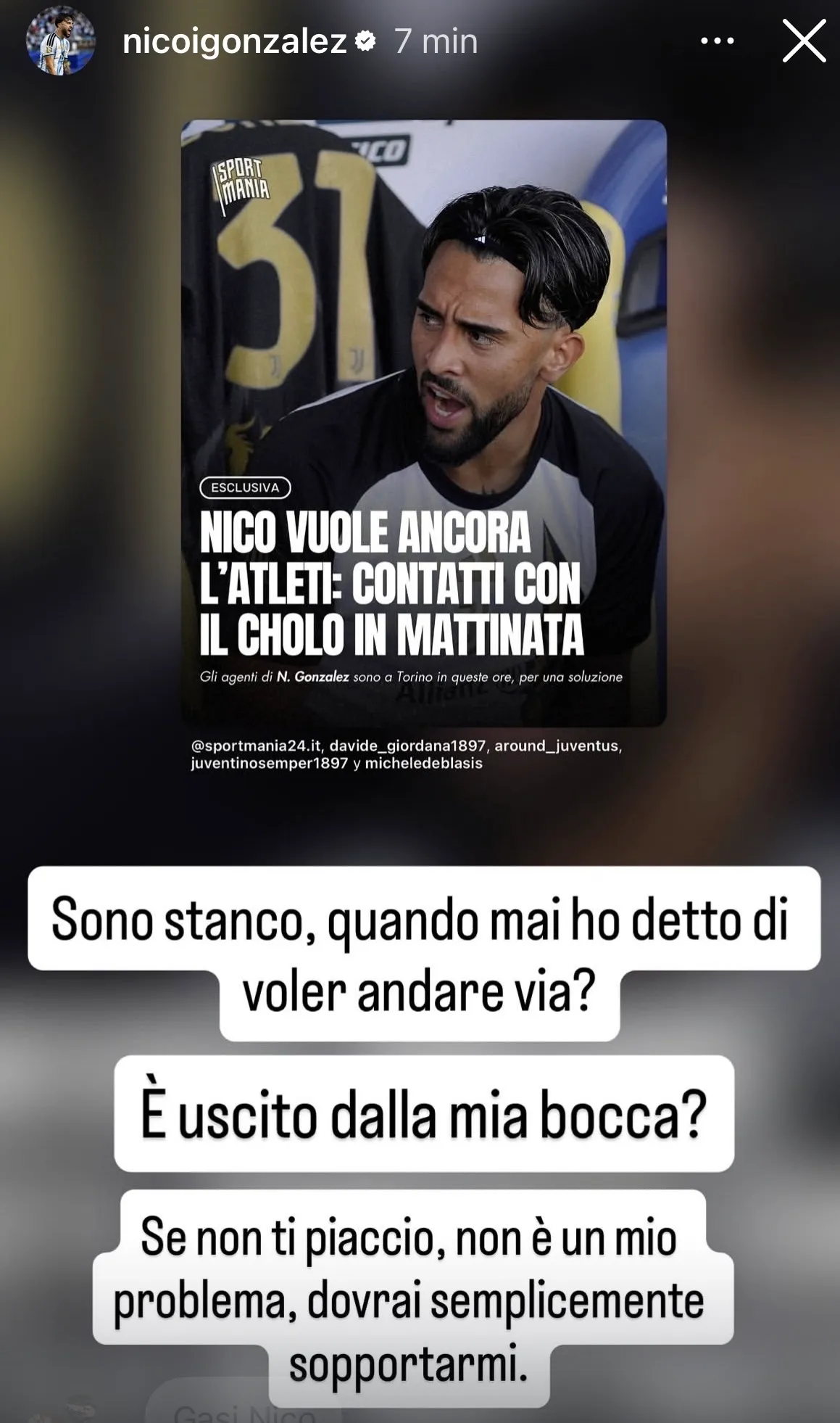 La historia de Nico González.