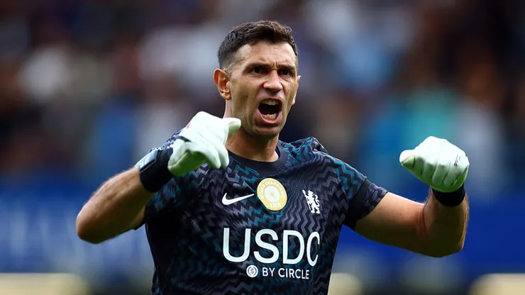 Emiliano Martínez, arquero argentino de Chelsea.
