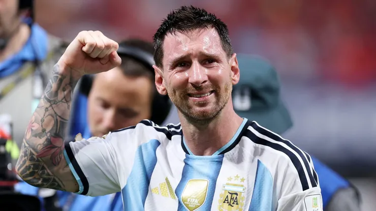 Lionel Messi, en la Selección Argentina.