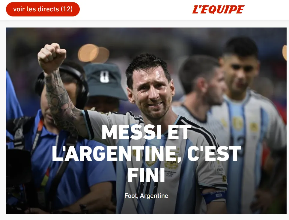 L´Equipe – Francia