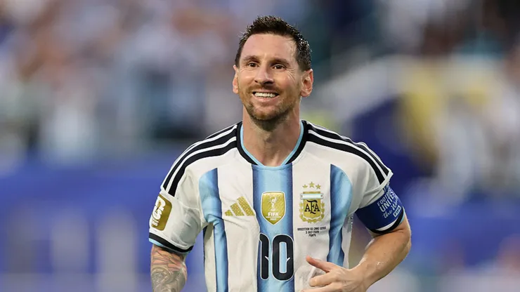 Lionel Messi en la Selección Argentina.
