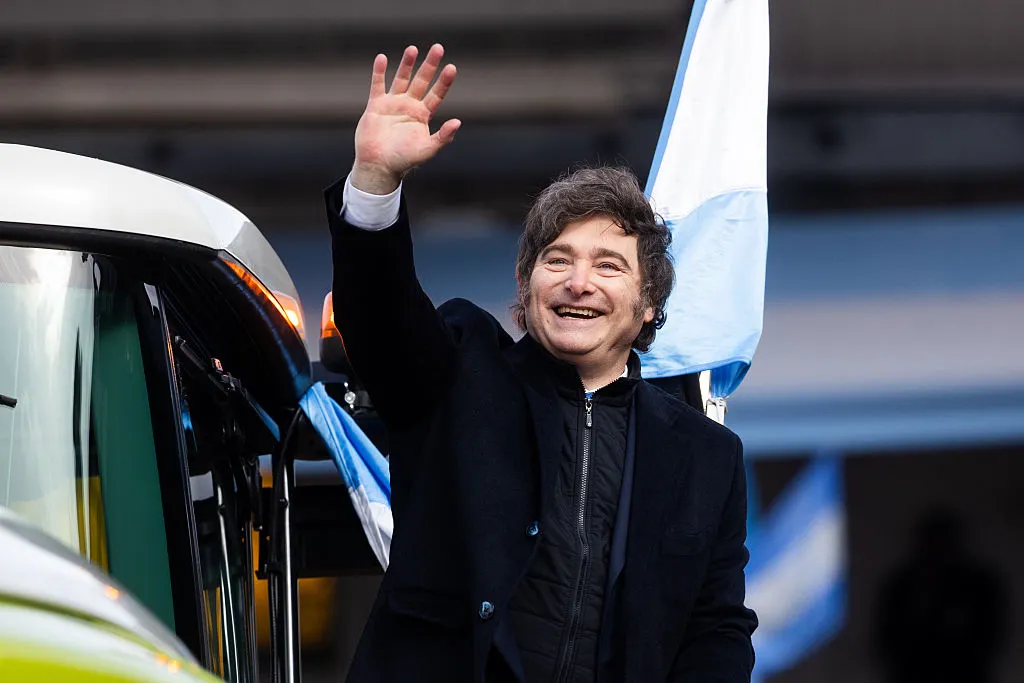 Javier Milei, presidente de Argentina. (Getty Images)