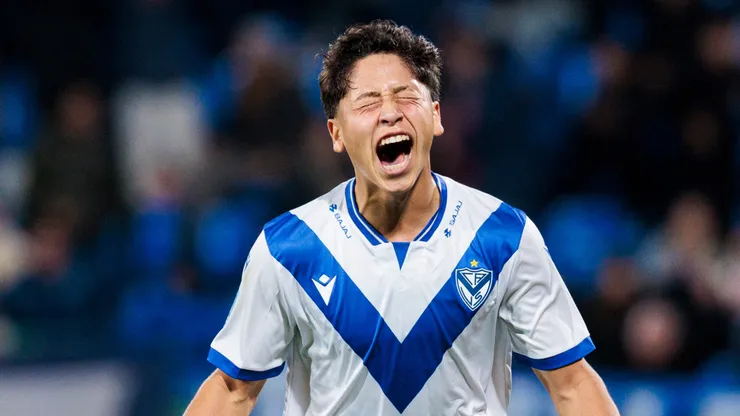 Thiago Aguirre, juvenil de Vélez Sarsfield.