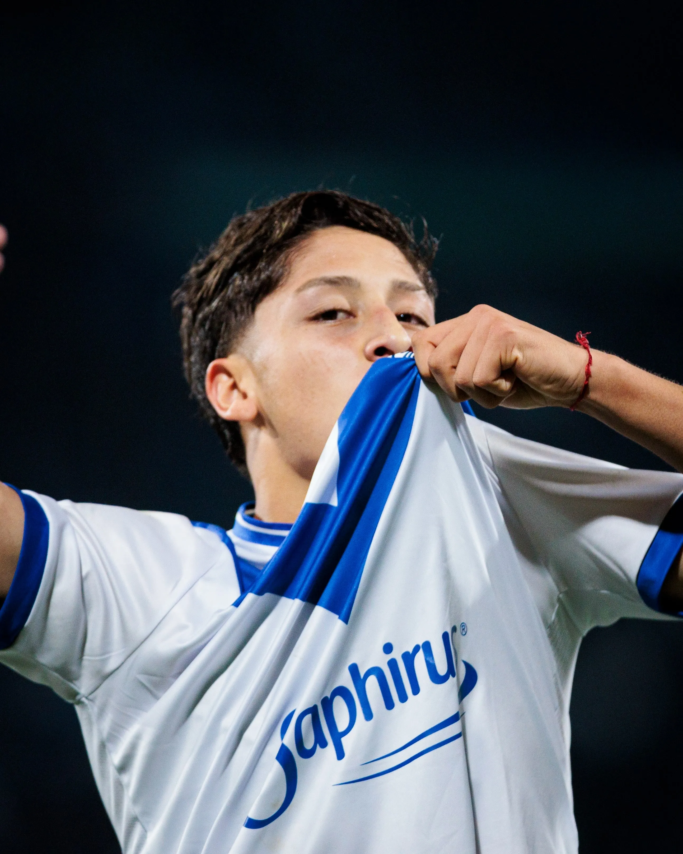 Thiago Aguirre, juvenil de Vélez Sarsfield. (@Thiago_Aguirreee)