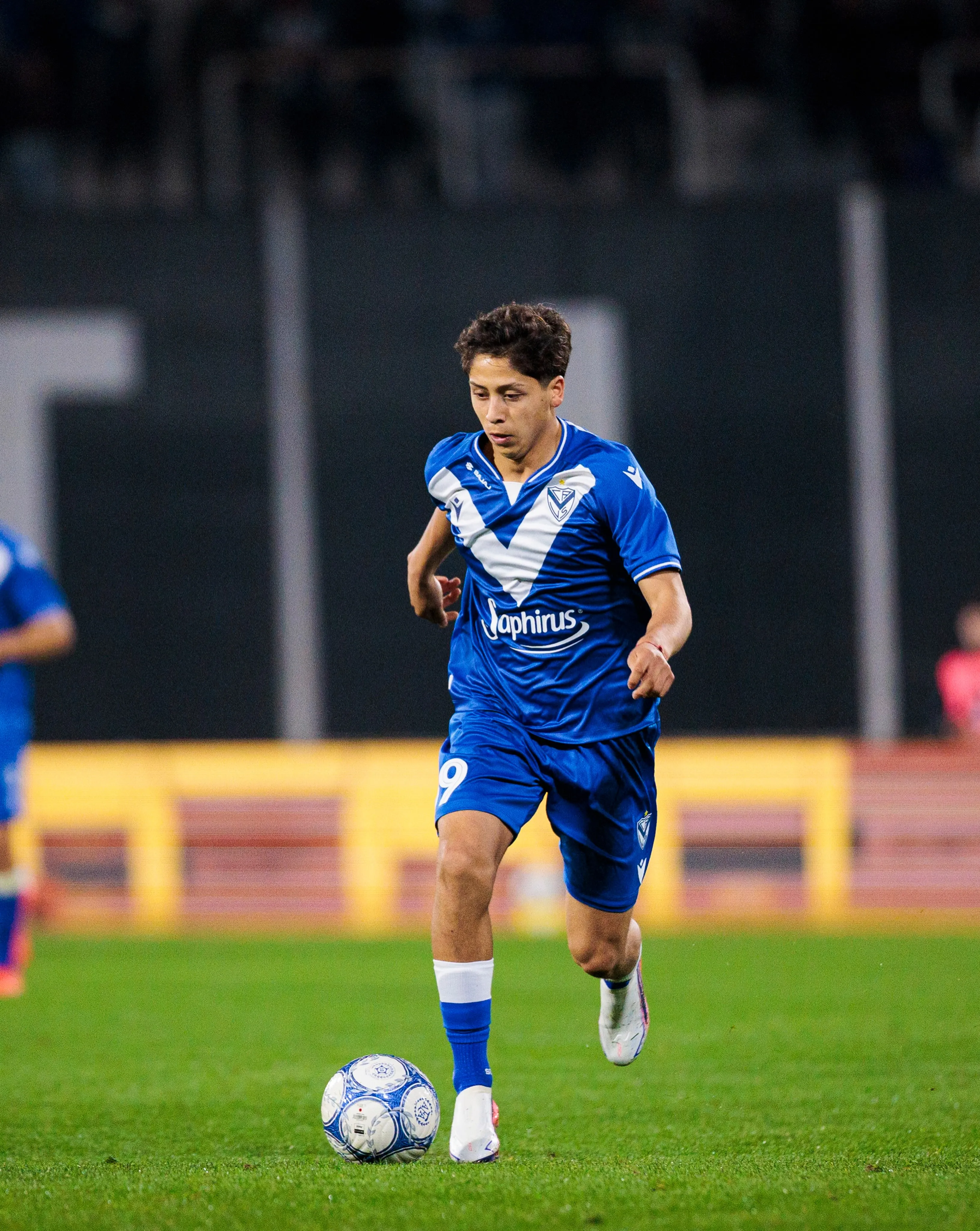 Thiago Aguirre, juvenil de Vélez Sarsfield. (@Thiago_Aguirreee)