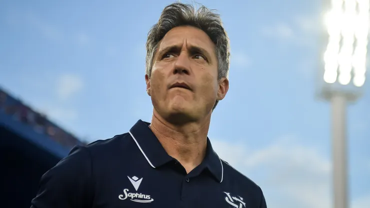 Guillermo Barros Schelotto, entrenador de Vélez.