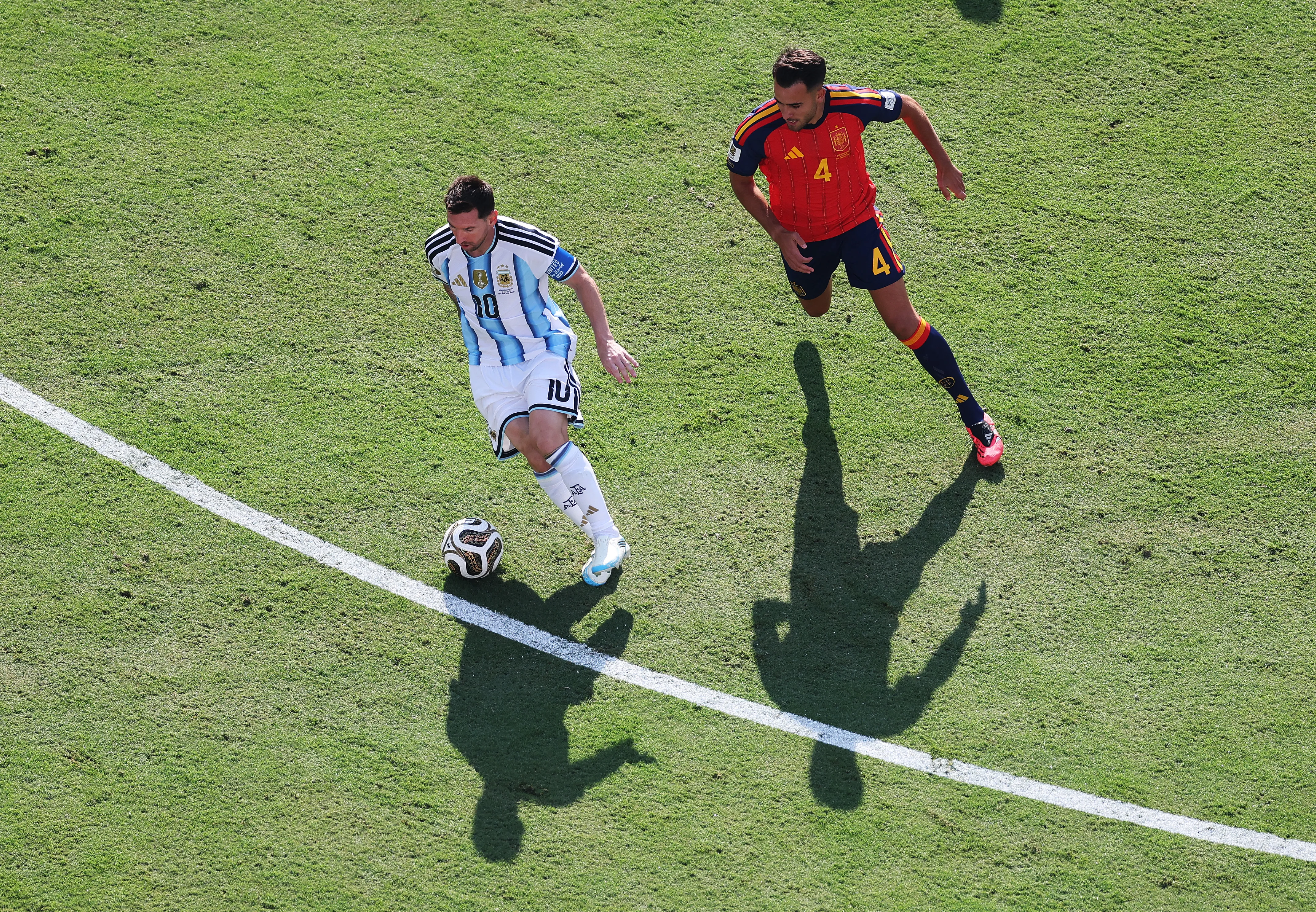 Messi en su tercera final del Mundial. (Foto: Getty)