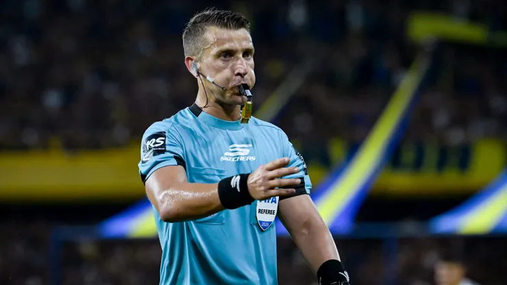 Sebastián Zunino, el árbitro de Boca - Vélez