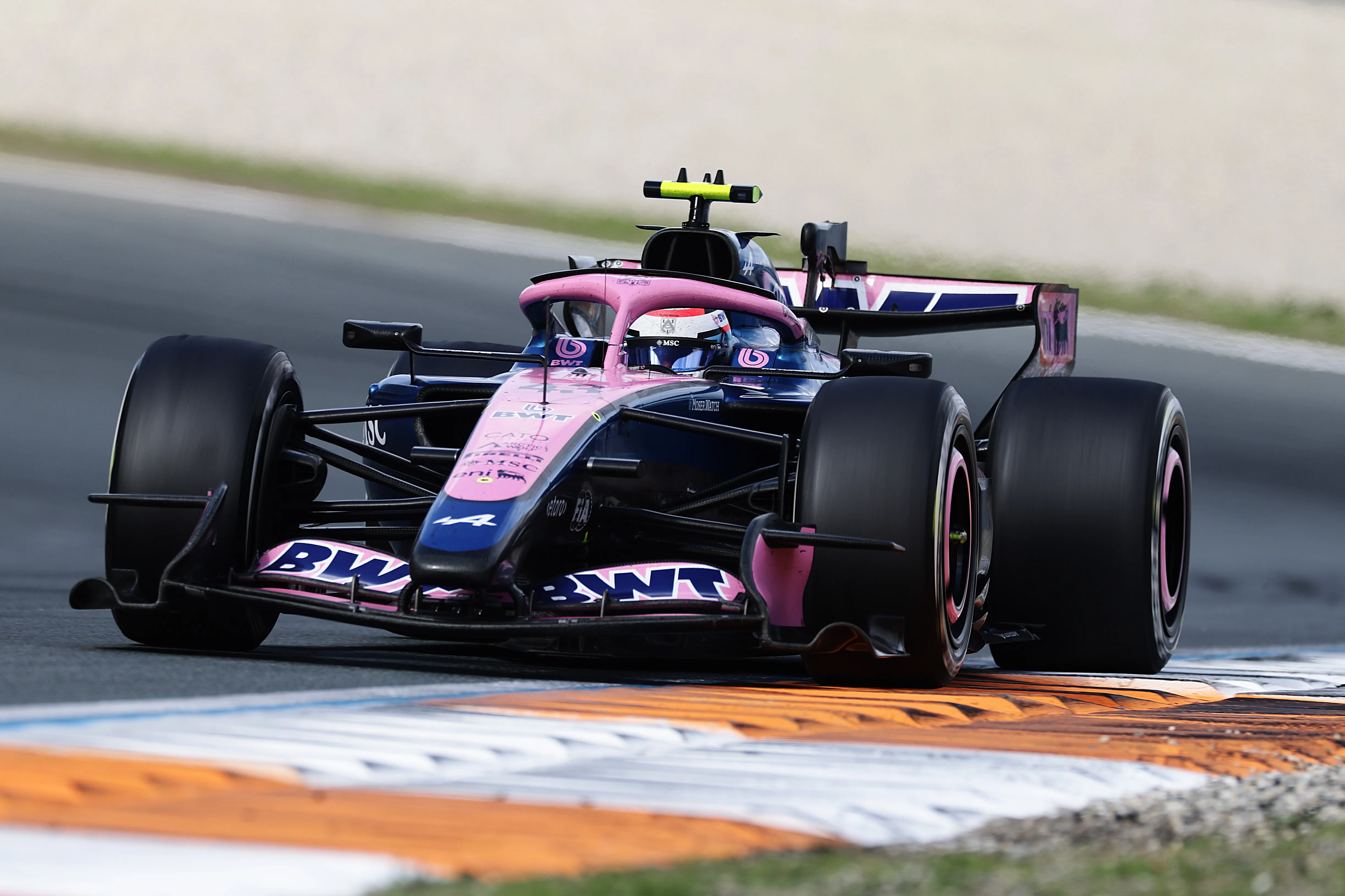 Colapinto durante el GP de Países Bajos (Getty)