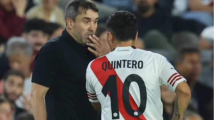 Juanfer Quintero y Eduardo Coduet en acción.
