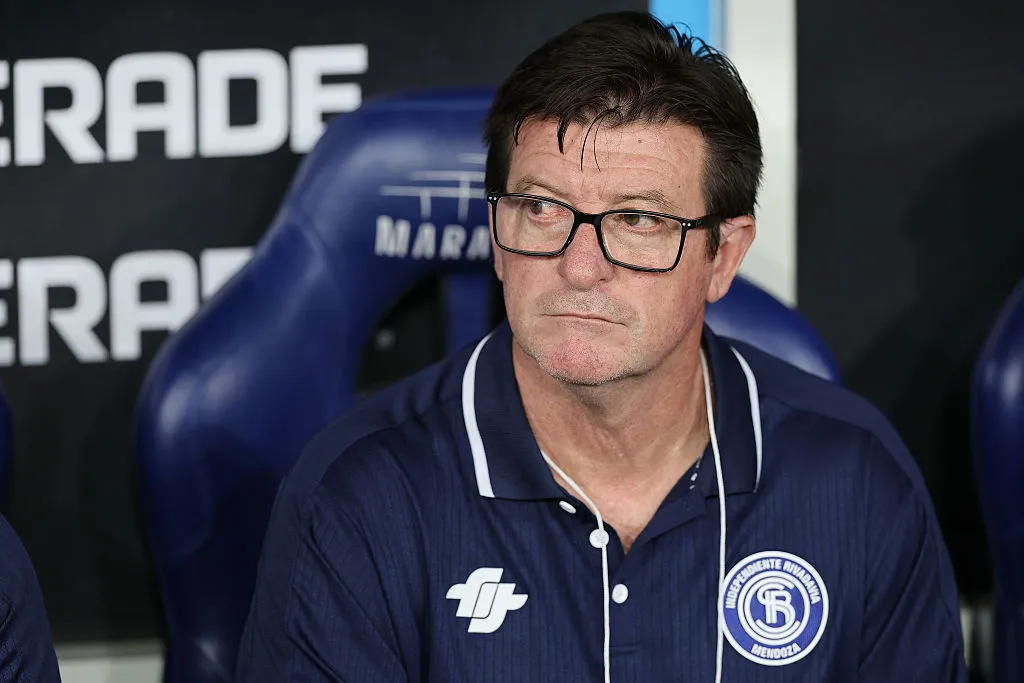 Alfredo Berti, DT de Independiente Rivadavia. (Getty Images)
