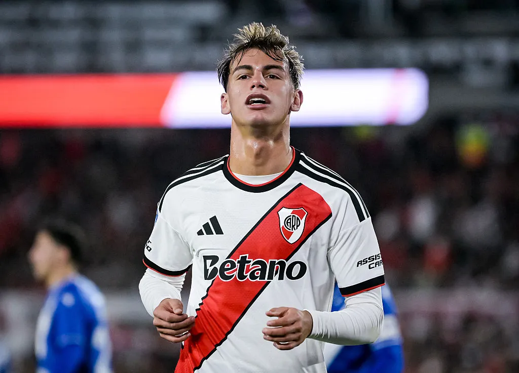 Joaquín Freitas, durante su etapa en River. (Getty Images)