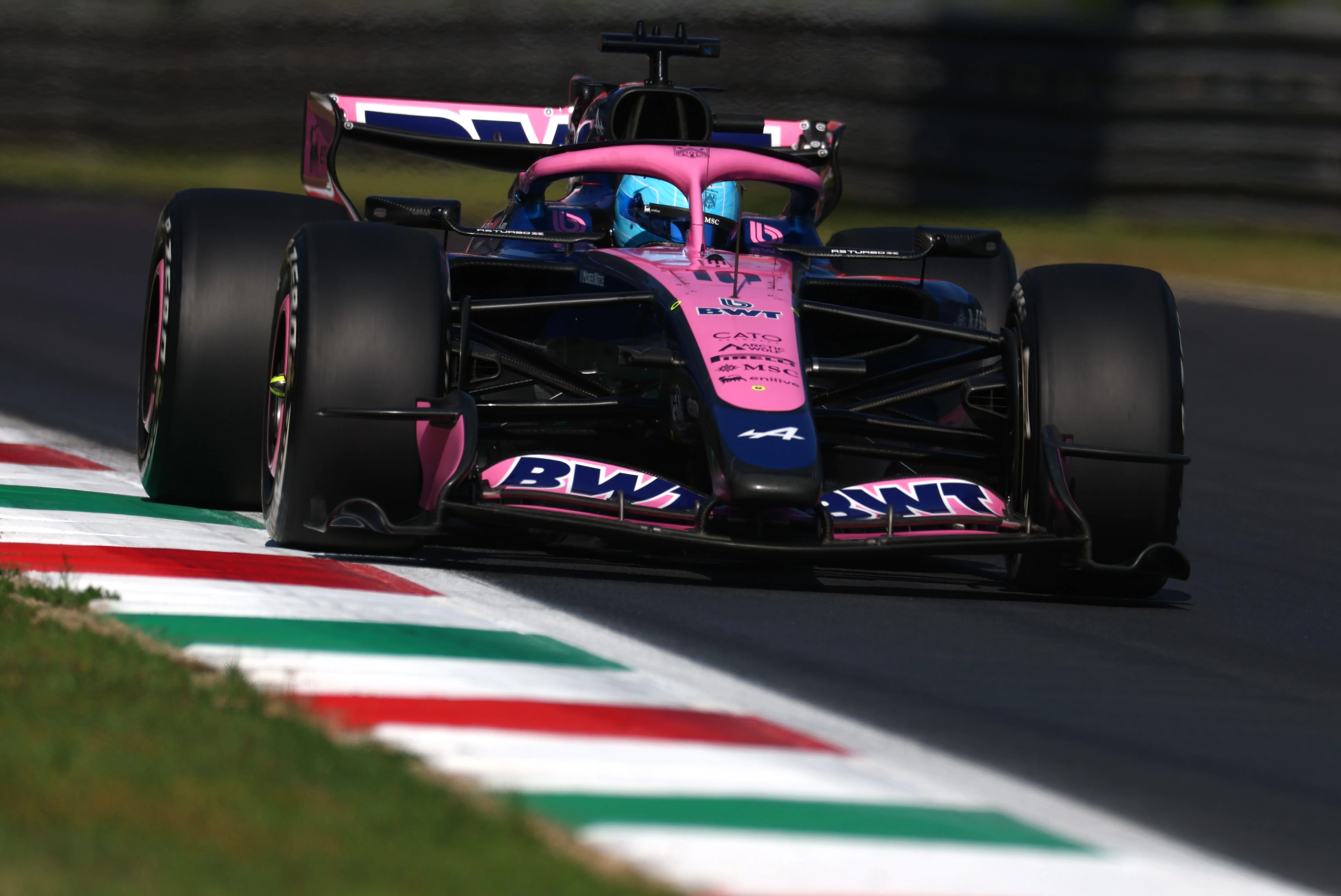 Pierre Gasly, el más rápido en Monza. (Foto: Getty).