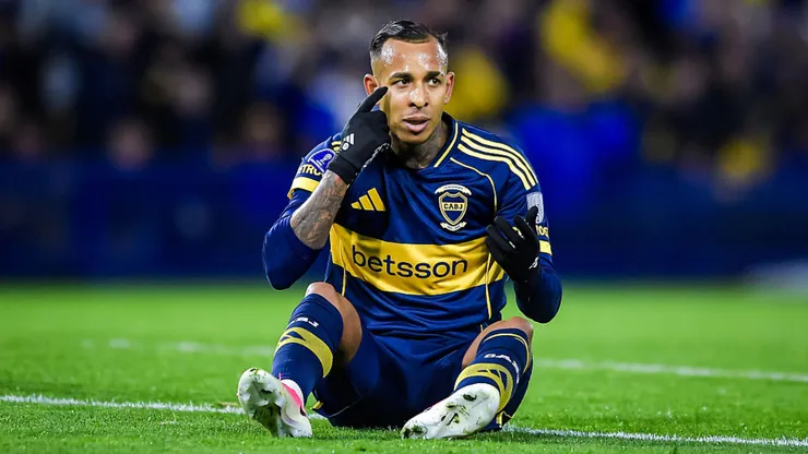 Sebastián Villa, delantero colombiano de Boca Juniors.