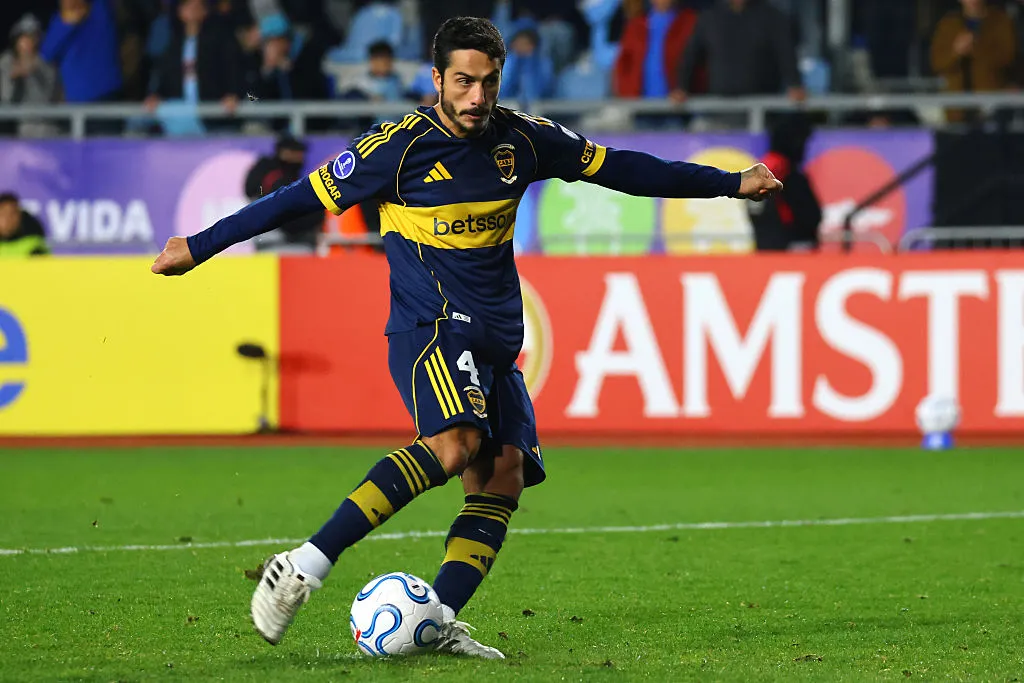 Nicolás Figal, defensor de Boca Juniors. (Getty Images)