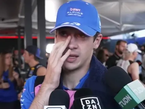 Colapinto lloró tras su error en Monza: "Estoy triste"