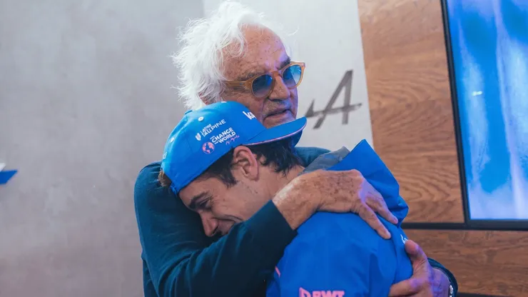 Flavio Briatore valoró el trabajo de Franco Colapinto.