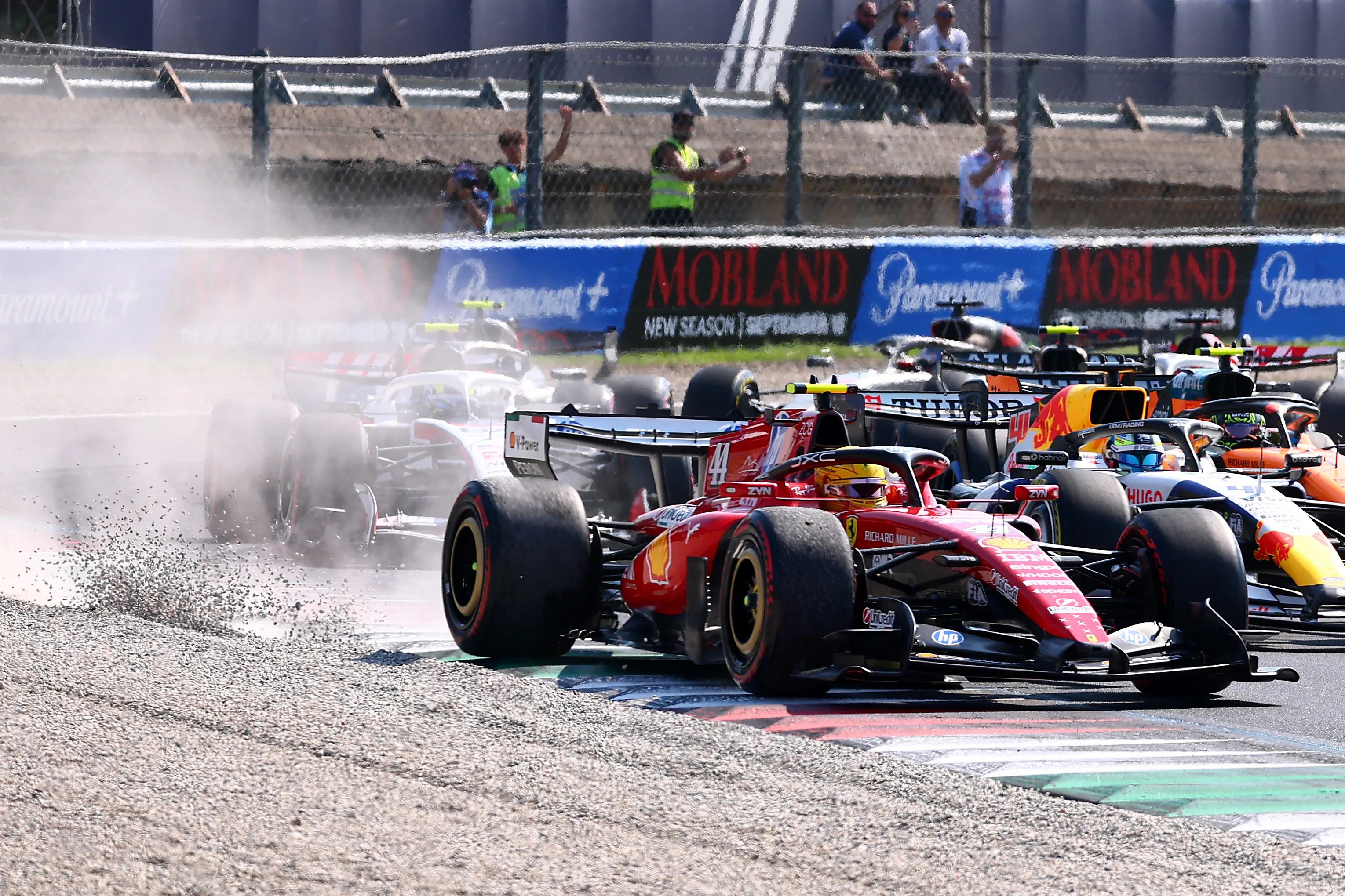 Hamilton en Monza. (Foto Getty).