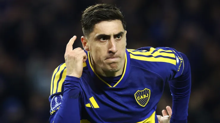 Miguel Merentiel, delantero de Boca.