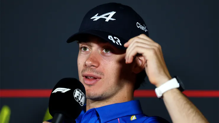 Franco Colapinto en el media day del GP de España