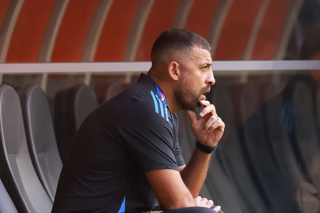 Walter Samuel, integrante del cuerpo técnico de la Selección Argentina. (Getty Images)