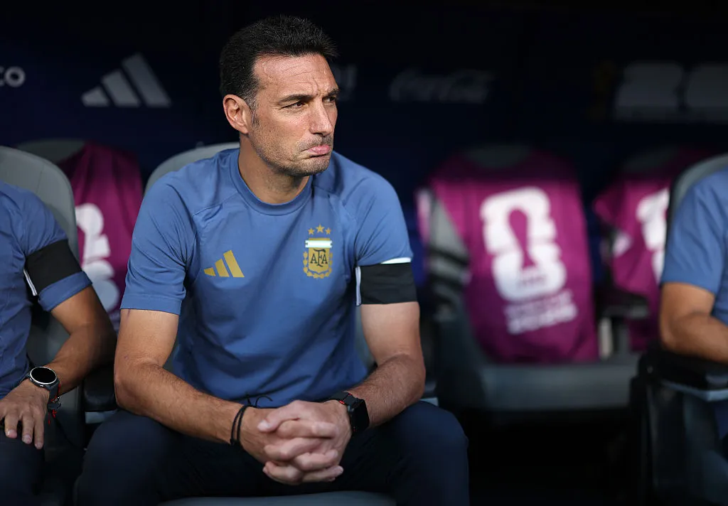 Lionel Scaloni, DT de la Selección Argentina. (Getty Images)