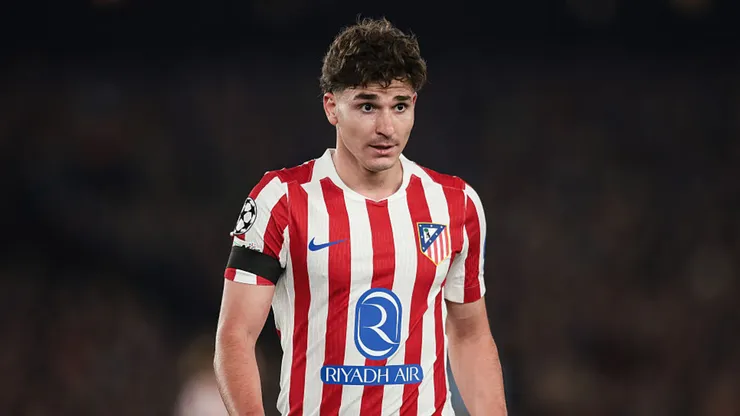 Julián Álvarez, delantero argentino de Atlético de Madrid.