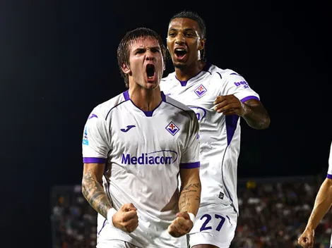 Dos goles en 60 segundos: Mastantuono marcó un hat-trick en Fiorentina