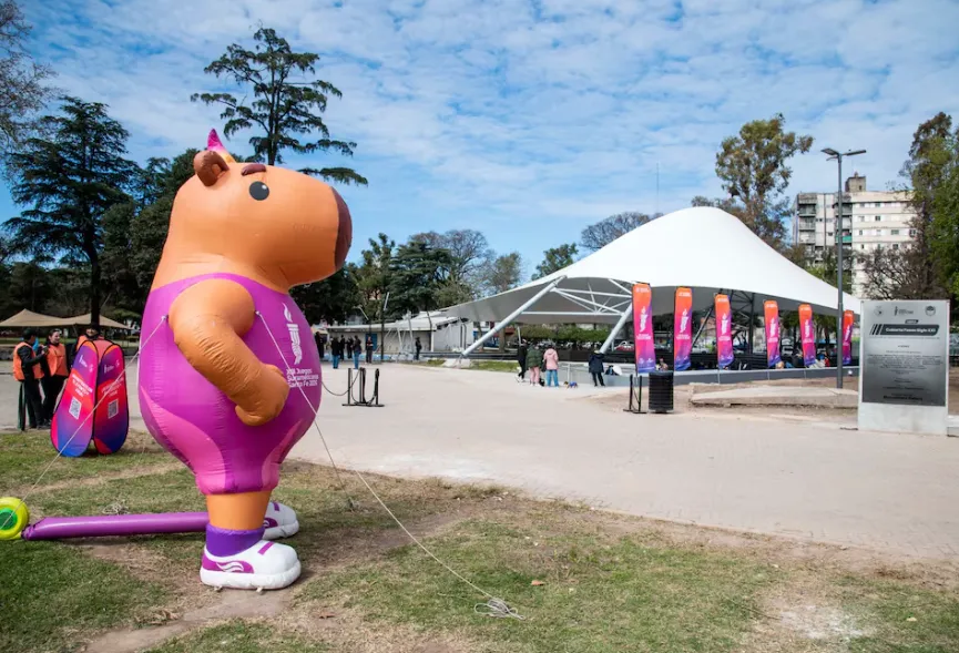 Capi, la mascota de los Juegos Suramericanos 2026.