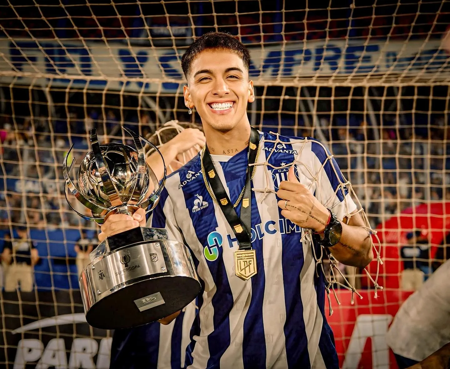 Matías Galarza, futbolista de Talleres. (@MatiGalarza25)