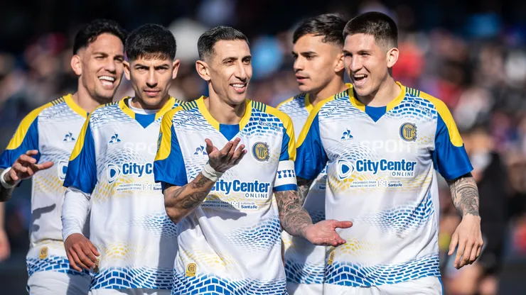 Ángel Di María, autor del gol de Rosario Central ante Tigre.