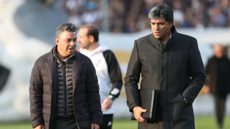 Marcelo Gallardo y Matías Biscay.