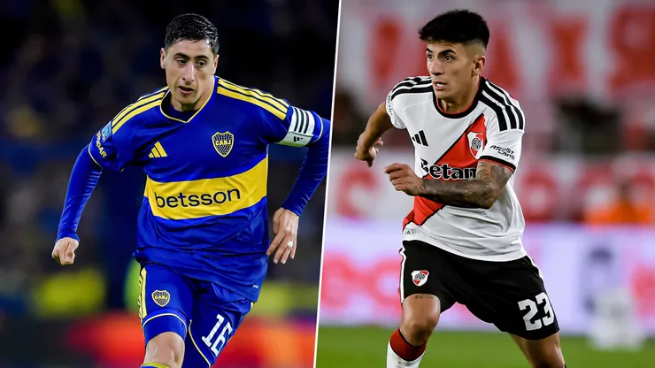 Miguel Merentiel y Thiago Almada.