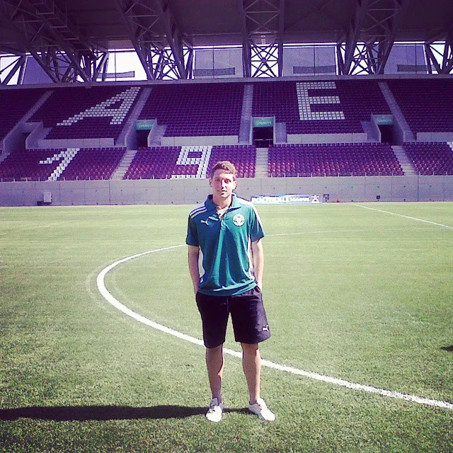 Iván Morán en su experiencia por el fútbol griego.