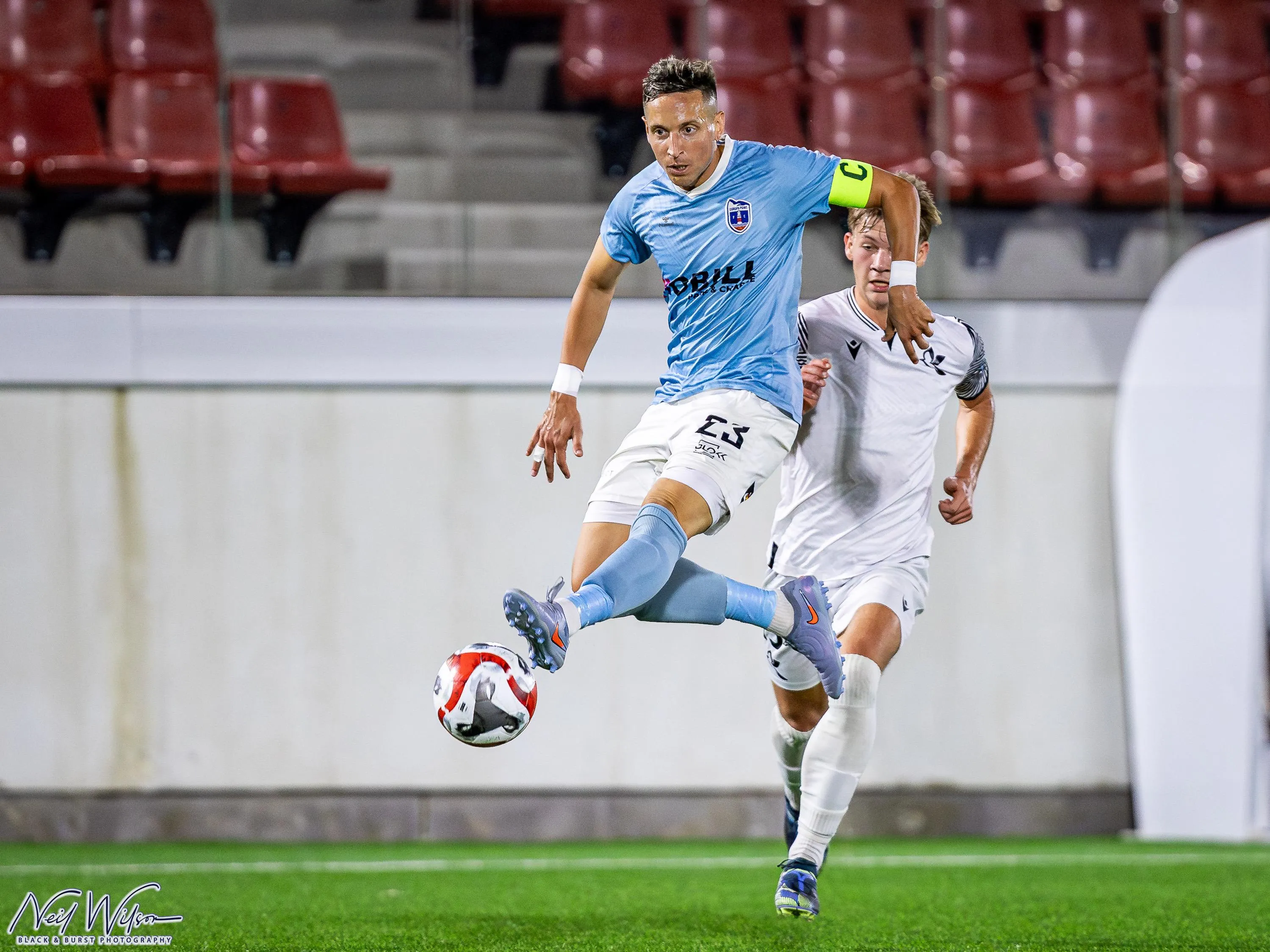 Iván Morán en Europa Point de Gibraltar.