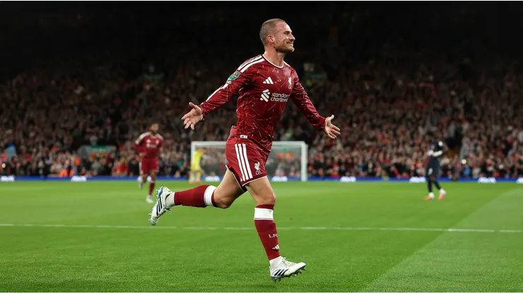 Terrible golazo de Mac Allister en Liverpool - Tottenham